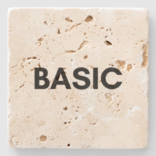 Schwarz Steinuntersetzer (Vorderseite)