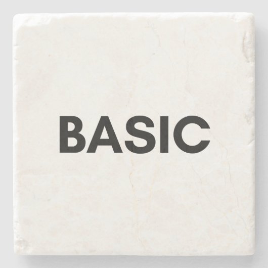 Schwarz Steinuntersetzer (Vorderseite)