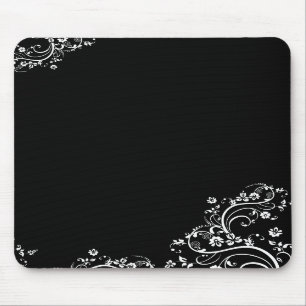 Schwarz-Strudel Mousepad
