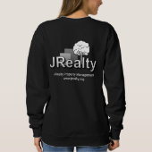 Schwarz Sweatshirt (Rückseite)