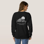 Schwarz Sweatshirt (Schwarz voll)