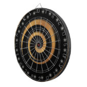 Schwarz-Tan-Spiral-Regulierung - Dart-Board Dartscheibe (Vorderseite rechts)
