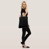 Schwarz Tasche (Am Model)