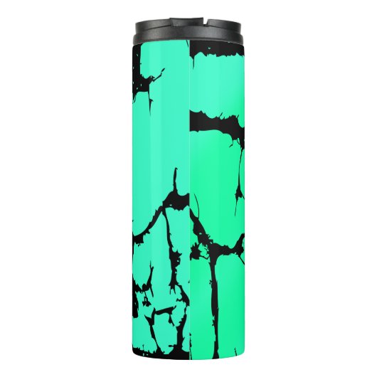 Schwarz Thermosbecher (Rückseite)