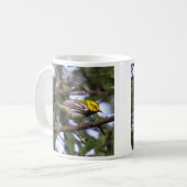 Schwarz-throated grüner Trällerer Kaffeetasse (Vorderseite Links)