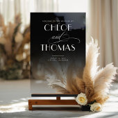 Schwarz Top Transparente unterste schicke Hochzeit Acrylschild