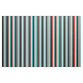 Schwarz, Türkis, Aqua, Rot, Grüne Leinen des Licht Stoff (Fat Quarter (45,7 x 55,9 cm))