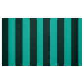 Schwarz-Türkis-Streifen Stoff (Fat Quarter (45,7 x 55,9 cm))