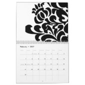 Schwarz u. Weiß 2009 Kalender (Feb 2027)