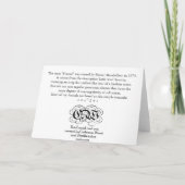 Schwarz u. Weiß 6 Karte (Rückseite)