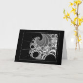 Schwarz u. Weiß 7 (Ginger Rogers) Karte (Gelbe Blume)