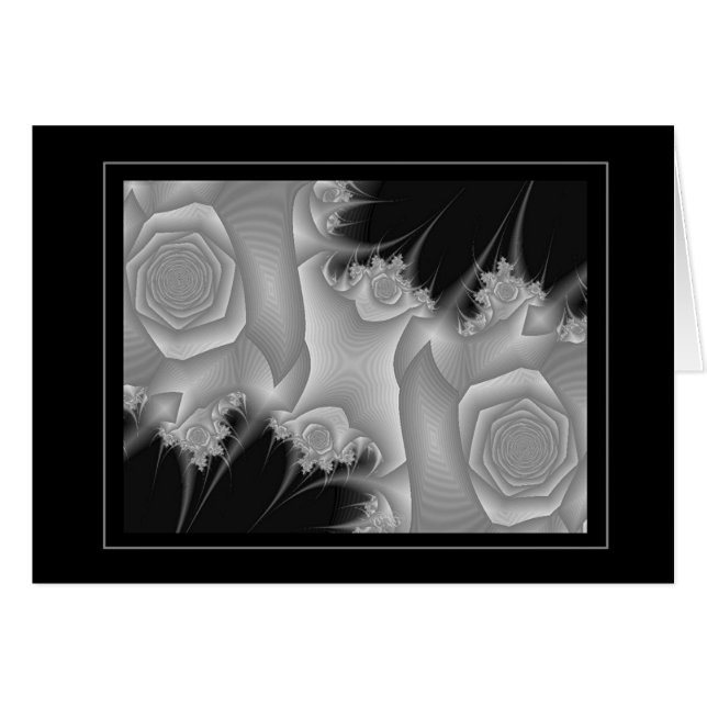 Schwarz u. Weiß 8 (Rosen) (Vorderseite (Horizontal))