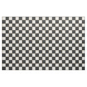 Schwarz und antikes Weiß kariert (groß) Stoff (Yard (91,4 cm))