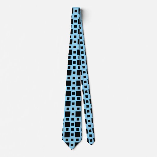 Schwarz und Blau Krawatte (Vorderseite)