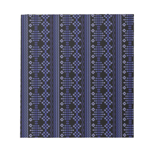 Schwarz und Blau Notizblock (Vorderseite)