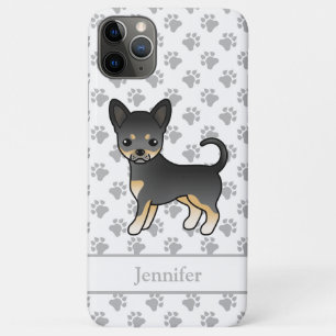 Schwarz und Braun glatthaariger Chihuahua-Hund & N Case-Mate iPhone Hülle