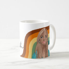 Schwarz und Buchrücken Kaffeetasse