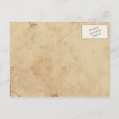 Schwarz und Elfenbeinwinterschneeflocke Save the D Ankündigungspostkarte (Rückseite)