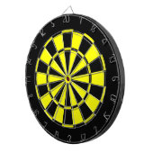 schwarz und gelb dartscheibe (Vorderseite rechts)