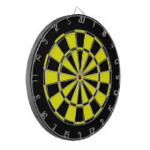 schwarz und gelb dartscheibe (Vorderseite Links)