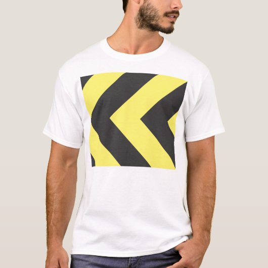 schwarz und gelb T-Shirt (Vorderseite)