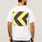 schwarz und gelb T-Shirt (Rückseite)