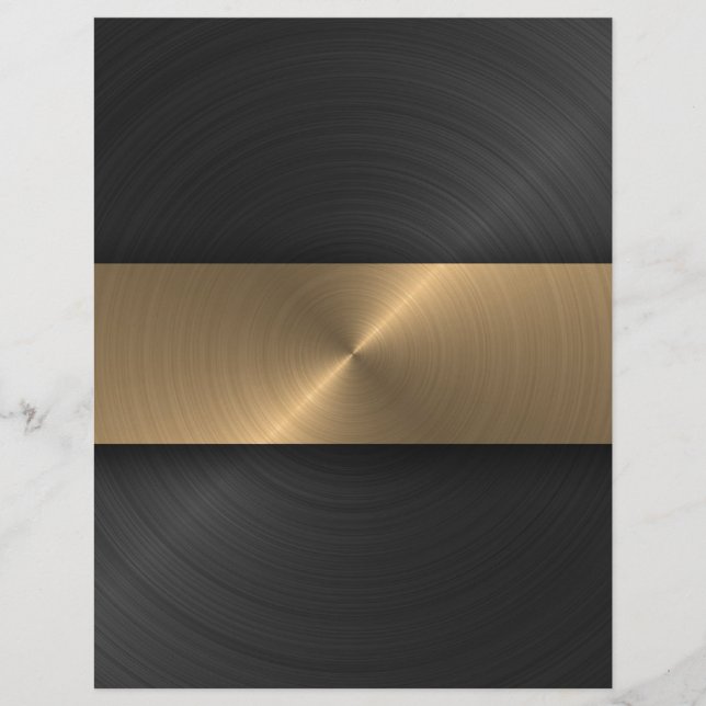 Schwarz und Gold (Vorderseite)