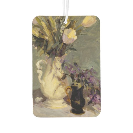 Schwarz und Gold Autolufterfrischer (Rückseite)