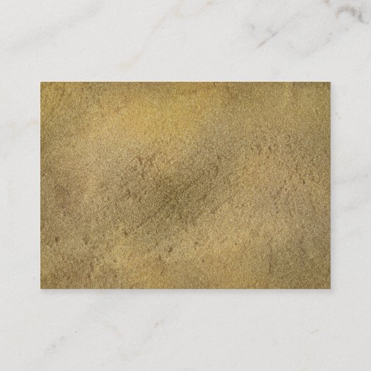 Schwarz und Gold Begleitkarte (Rückseite)