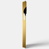 Schwarz und Gold Case-Mate iPhone Hülle (Rückseite / Rechts)