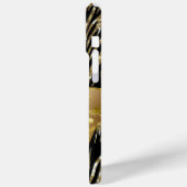Schwarz und Gold Case-Mate iPhone Hülle (Rückseite / Links)