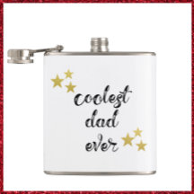 Schwarz und Gold Cooler Vater je Flasche