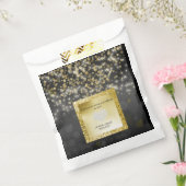 SCHWARZ- UND GOLD-DIAMANONEN NEUER FAVOR-BAG GESCHENKTÜTCHEN (Versiegelt)