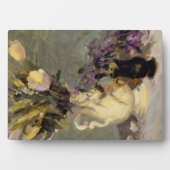 Schwarz und Gold Fotoplatte (Vorderseite)