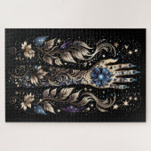 Schwarz und Gold Hand Tattoo Puzzle (Horizontal)