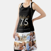 Schwarz und Gold machen edalage aussehen gut Foto Schürze (InSitu)