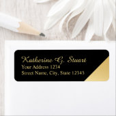 Schwarz und Gold Modernes Elegant (Insitu)