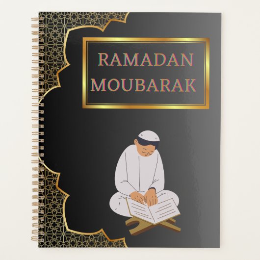 SCHWARZ UND GOLD PLANER (Vorderseite)