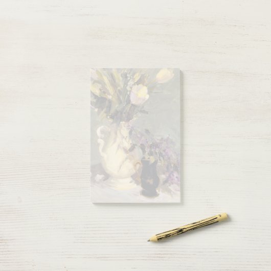 Schwarz und Gold Post-it Klebezettel (Auf Schreibtisch)