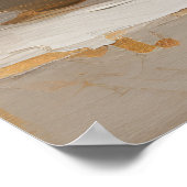 Schwarz und Gold Pumpkin - Mauer Poster (Ecke)