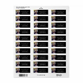 Schwarz und Gold - Senior-Foto (Vorne)