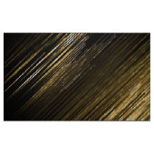 Schwarz und Gold Stoff (Fat Quarter (45,7 x 55,9 cm))