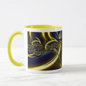Schwarz und Gold Tasse (Links)