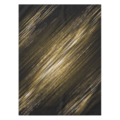 Schwarz und Gold Tischdecke (Vorderseite)