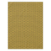 Schwarz und Gold Tischdecke (Vorderseite)
