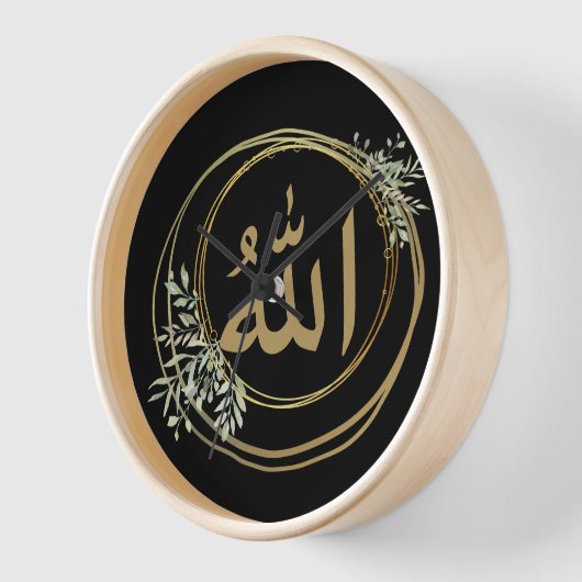 SCHWARZ UND GOLD UHR (Winkel)