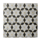 Schwarz und Gold Wandfliesen im Badezimmer Fliese (Vorderseite)