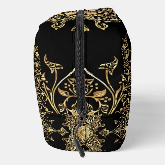 Schwarz und Gold Waschbeutel (Rechts)