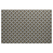 Schwarz-und GoldLilie Stoff (Yard (91,4 cm))