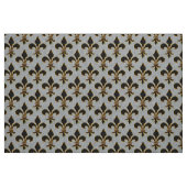 Schwarz-und GoldLilie Stoff (Fat Quarter (45,7 x 55,9 cm))